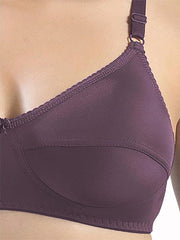 Sonari Loreal Bra - Wine - Non Padded Non Wired - Imported Bra - Bras - diKHAWA Online Shopping in Pakistan