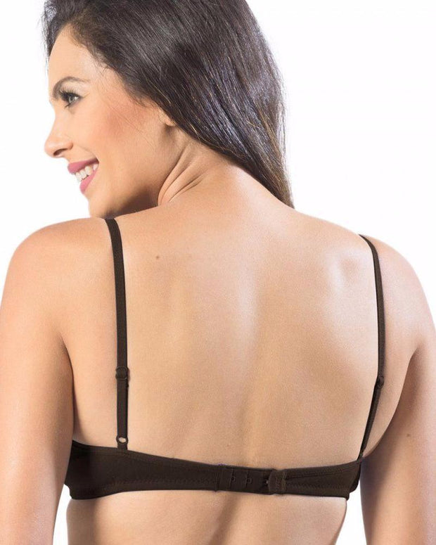 Sonari Smile Bra - Coffee - Non Padded Non Wired - Imported Bra - Bras - diKHAWA Online Shopping in Pakistan