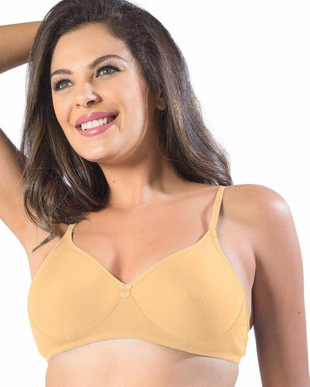 Sonari Smile Bra - Skin - Non Padded Non Wired - Imported Bra - Bras - diKHAWA Online Shopping in Pakistan