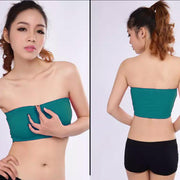 Green Sports Bra Strapless Non Padded - Bras - diKHAWA Online Shopping in Pakistan