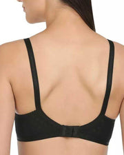 Black Dotted Padded Bra - 1576 - Bodycare - Black