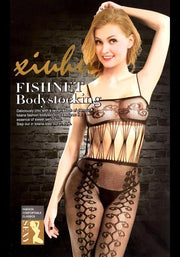 Body Stocking Fishnet Dress - Ladies Sexy Net Dresses - SN102 - Body Stocking - diKHAWA Online Shopping in Pakistan