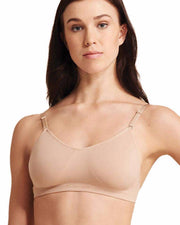 Capezio Women's Seamless Camisole Bra With Transition Removable Straps - Bras - diKHAWA Online Shopping in Pakistan