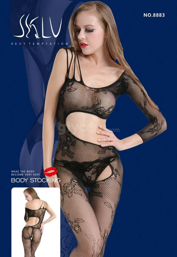 Body Stocking Fishnet Dress - Ladies Sexy Net Dresses - HZ8883