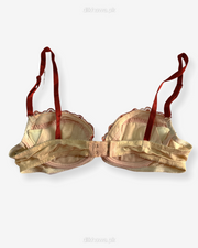 Imported Stocklot Branded  Net Pushup Bra - Underwired Padded Bra - Pack of 2