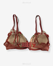 New Stylish Imported Stocklot Branded  Net Pushup Bra - Underwired Bra- Padded Bra - Pack of 2