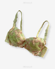 Imported Stocklot Branded  Net Pushup Bra - Underwired Padded Bra - Pack of 2