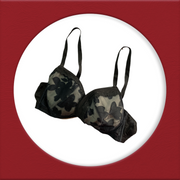 Imported Stocklot Branded  Net Pushup Bra - Underwired Padded Bra - Pack of 2