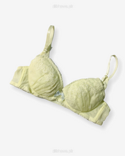 Imported Stocklot Branded  Net Pushup Bra - Underwired Padded Bra - Pack of 2