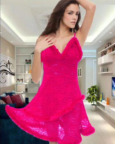 HOT FUR ELEGANT NIGHTY - Pink