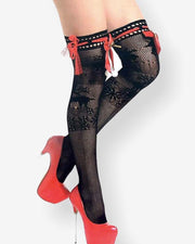 SKLU Fashion Figured Painty Hose Sexy Leg Stocking-8606