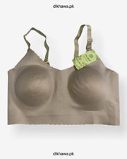 Self Design Cotton Single Padded Bra -SKin- 2021