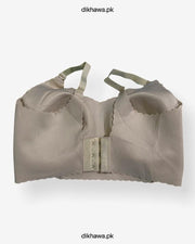 Self Design Cotton Single Padded Bra -SKin- 2021