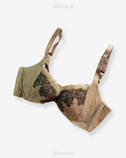 Imported Stocklot Branded  Net Pushup Bra - Underwired Padded Bra - Pack of 2