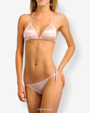 Sexy Bikini - Silk Padded Bikini & Swimwear - Skin