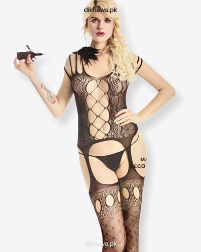 Hkmeair Be You Sexy Net Bodystocking No 8035